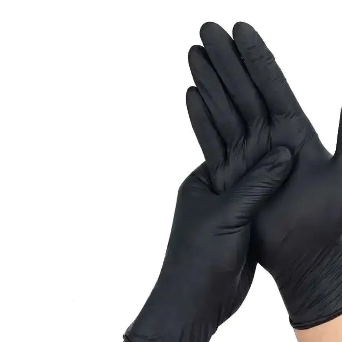 latexfreie handschuhe m Nitril Handschuhe in Schwarz 200 Stück SPAR-BOX, Gr M – BE one PROFESSIONAL all for BEAUTY