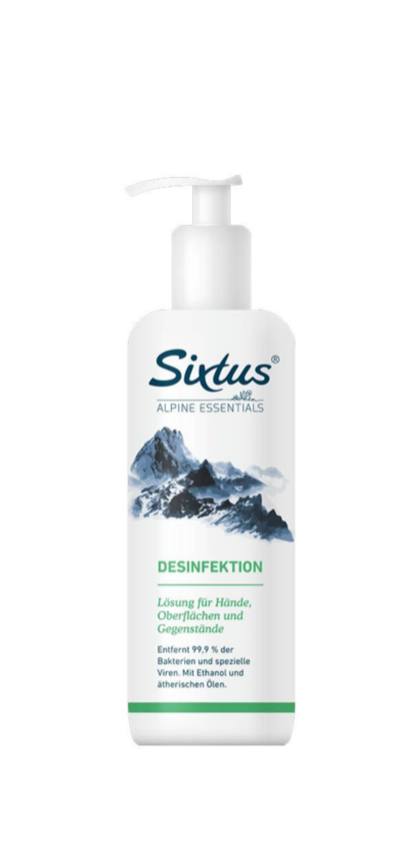 Desinfektion 500 ml
Sixtus
