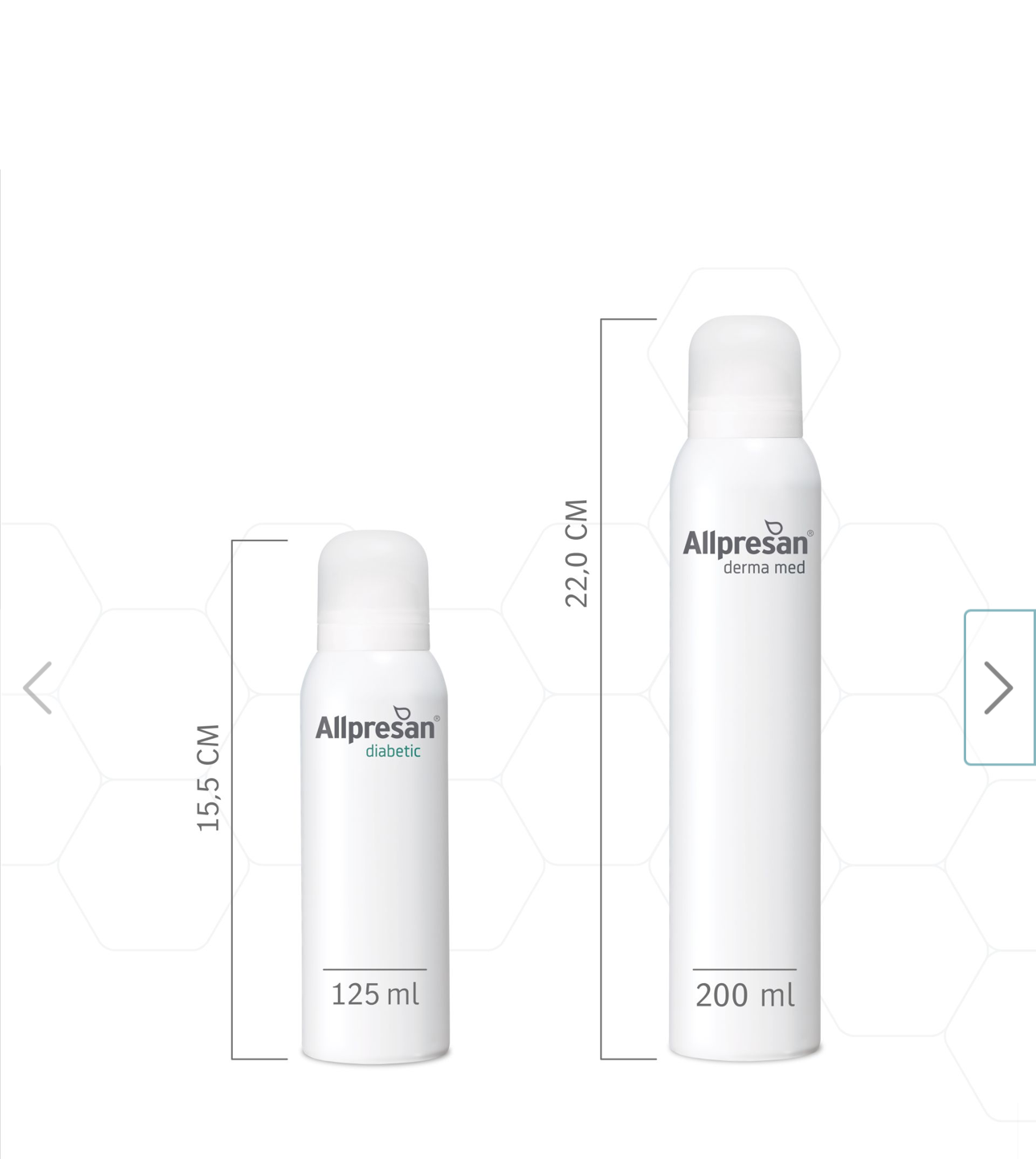 200 ml Allpresan diabetic
Schaum-Creme INTENSIV + REPAIR mit Urea