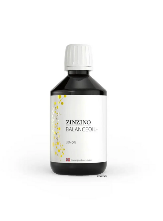 ZINZINO BalanceOil+ Zitrone 300 ml – Hochwertiges Omega-3-Öl