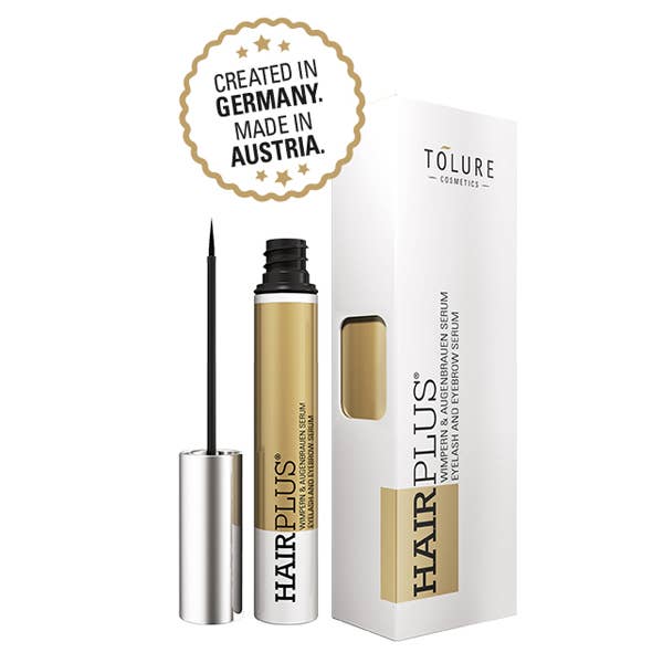 Tolure Cosmetics - Tolure Hairplus® 3ml - Wimpern- und Augenbrauenserum